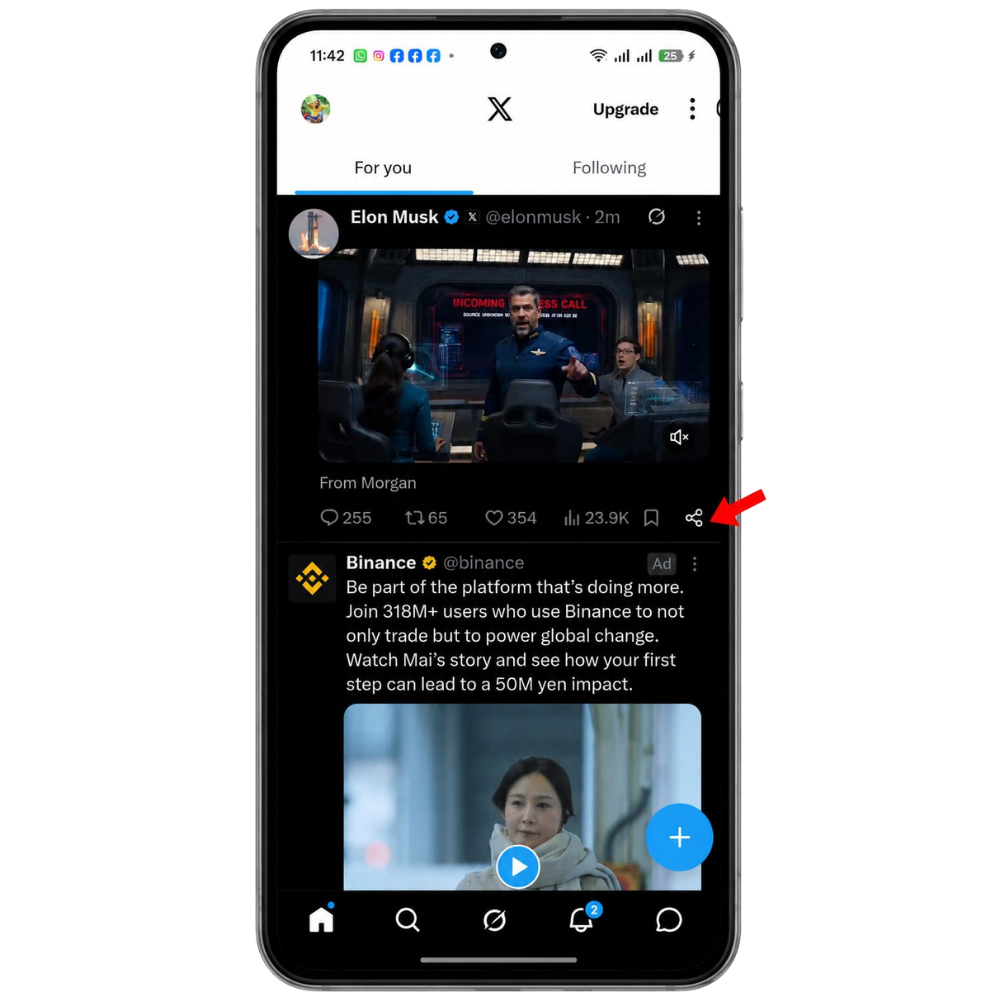 Passo 1 Baixar Vídeos do Twitter no Android