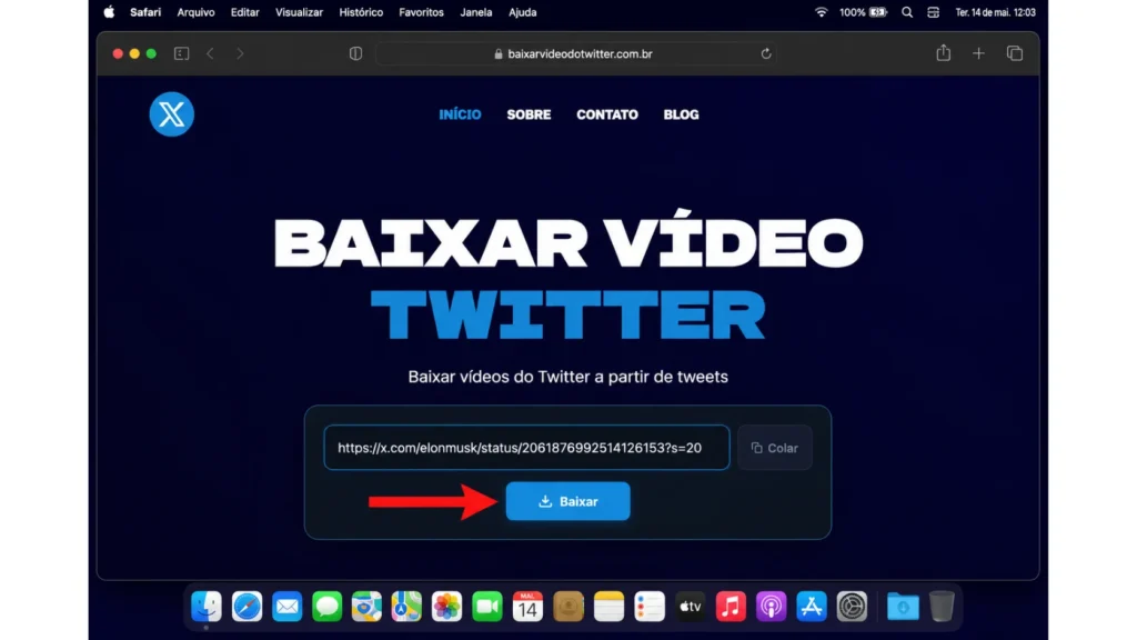 Passo 6 Baixar vídeos do Twitter no PC